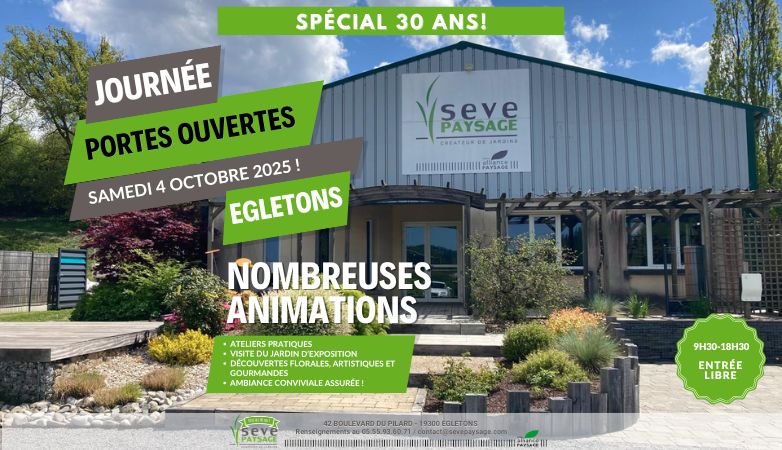 alt="Affiche Journée Portes Ouvertes SEVE Paysage 4 octobre 2025 à Égletons"