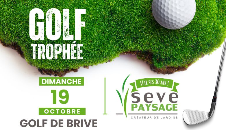 affiche de la compétition de golf oragnisée par seve le 19 octobre
