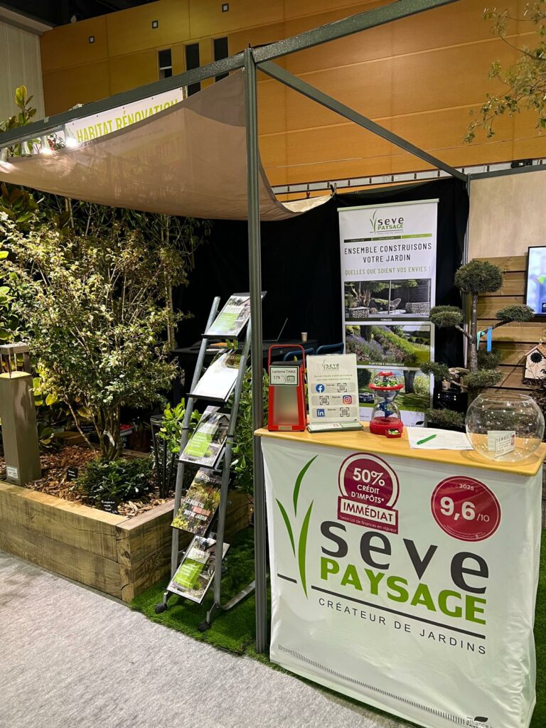 SEVE Paysage stand Salon de l’Habitat de Brive 2025