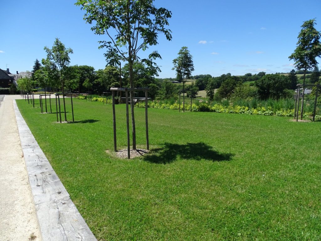 Aménagement de parc public en Correze