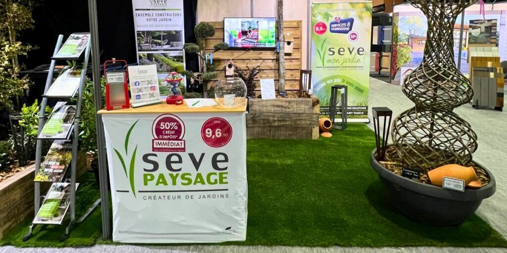 stand salon de l'habitat 2025- seve paysage